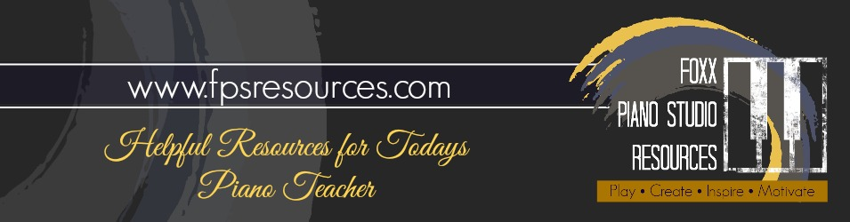 Foxx Piano Studio Resources  Final Banner