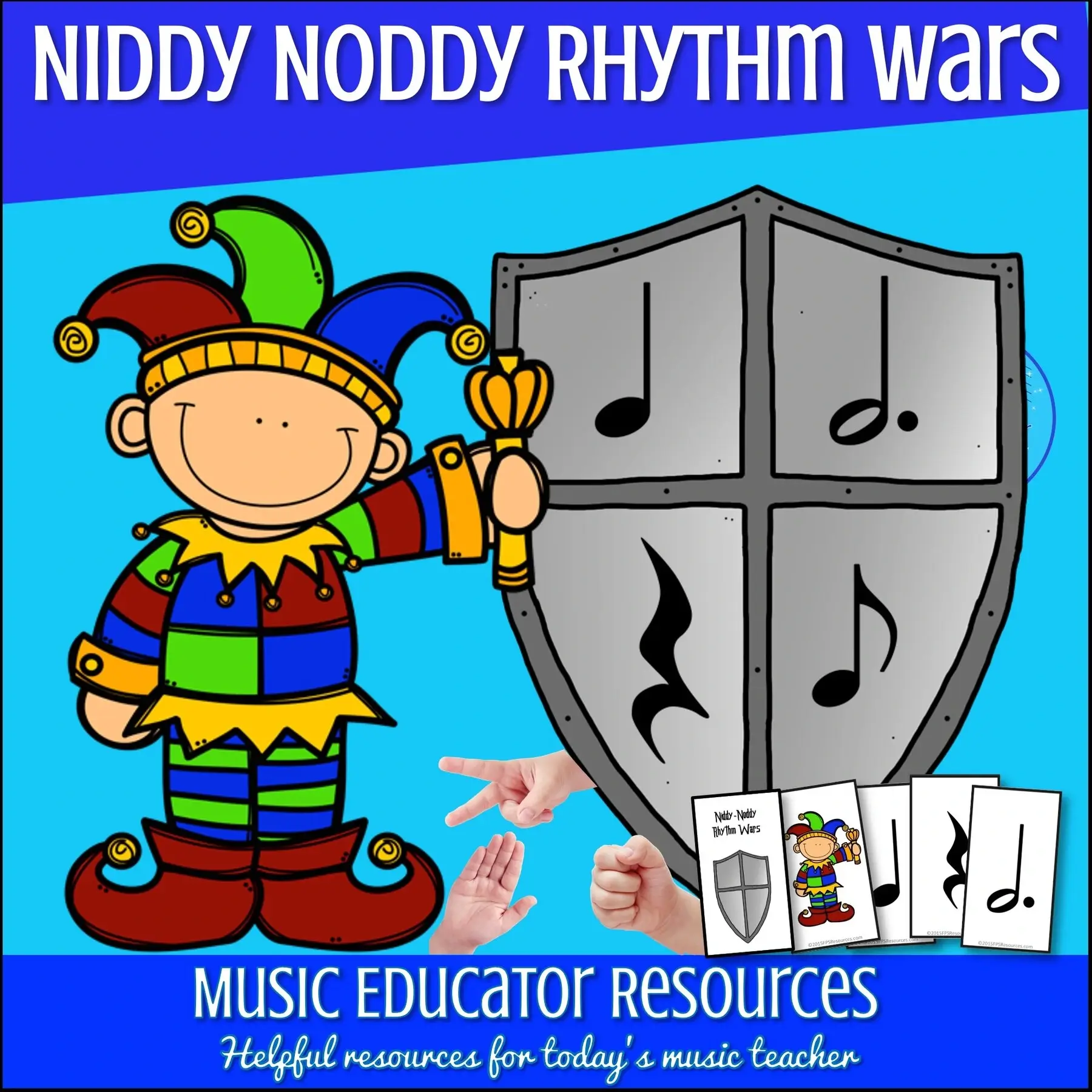 Niddy Noddy Rhythm Wars • Music Educator Resources