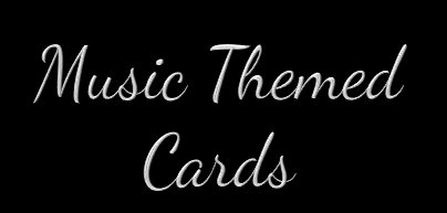 New Music Themed Cards and a Giveaway!