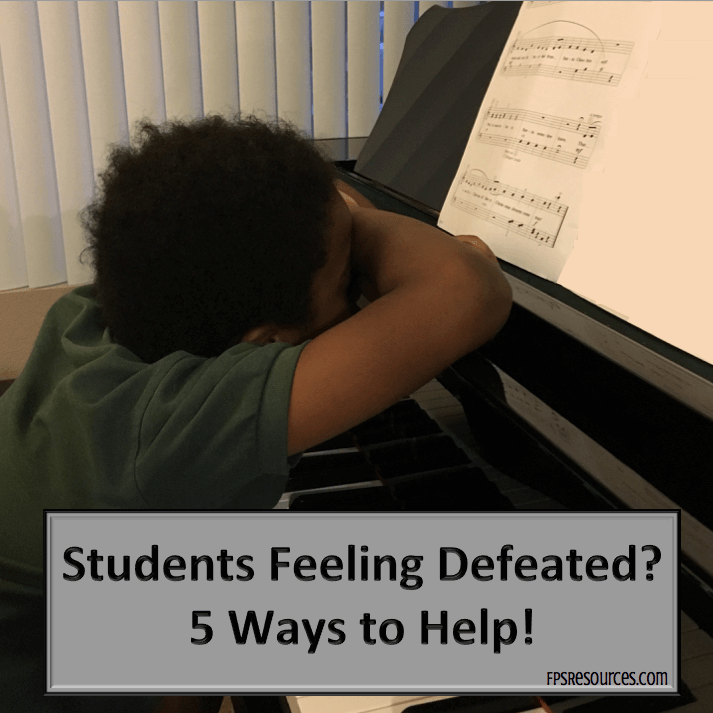 Students Feeling Defeated? 5 Ways to Help!