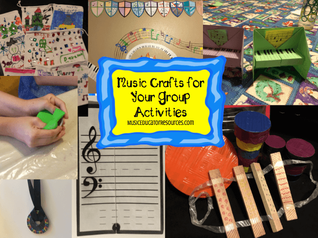 Music Crafts for Your Group Activities