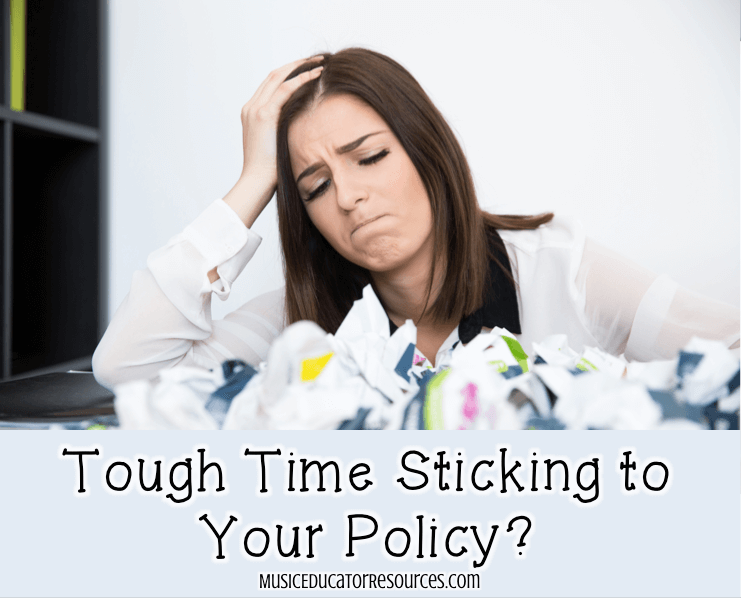 Tough Time Sticking to Your Policy?