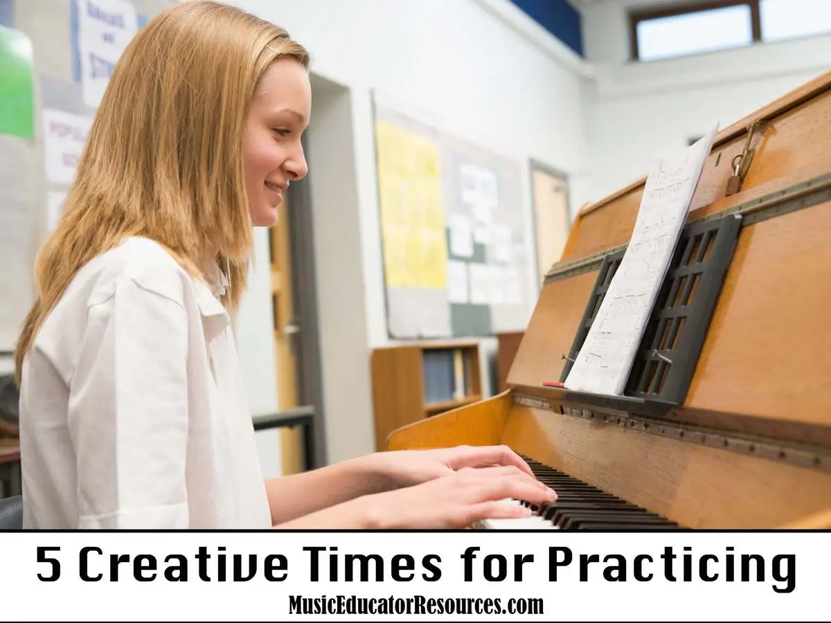 5 Creative Times for Practicing