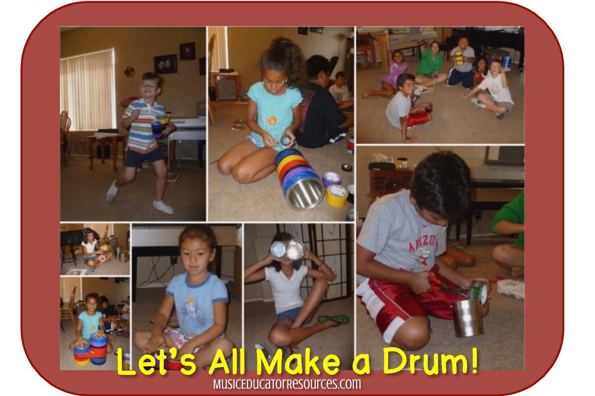 Let’s All Make a Drum!