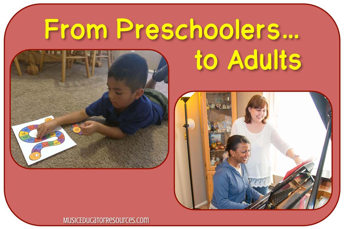 From Preschoolers to Adults