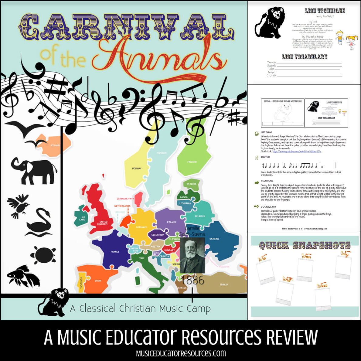 Review: Carnival of the Animals Music Camp