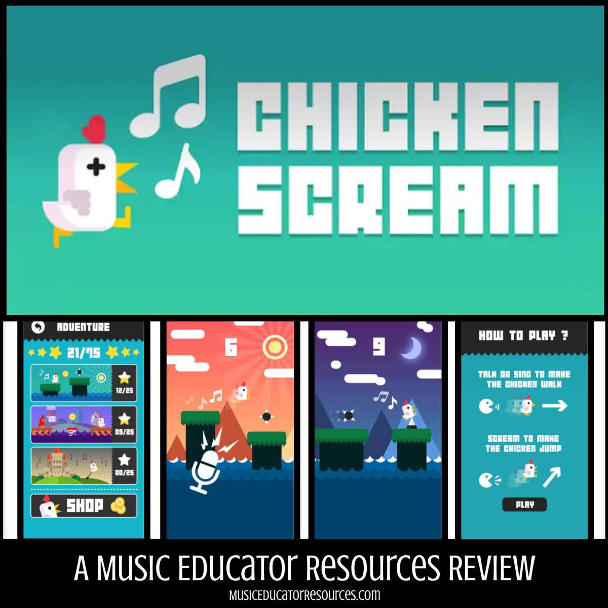 Review: Chicken Scream App