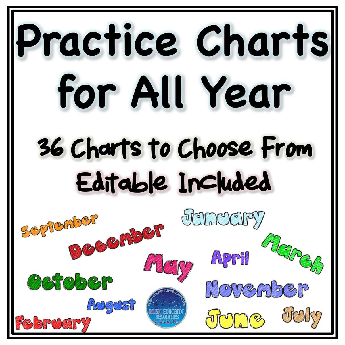 Chart Fpractice File Feature Friday: Practice Charts • Music Educator Resources