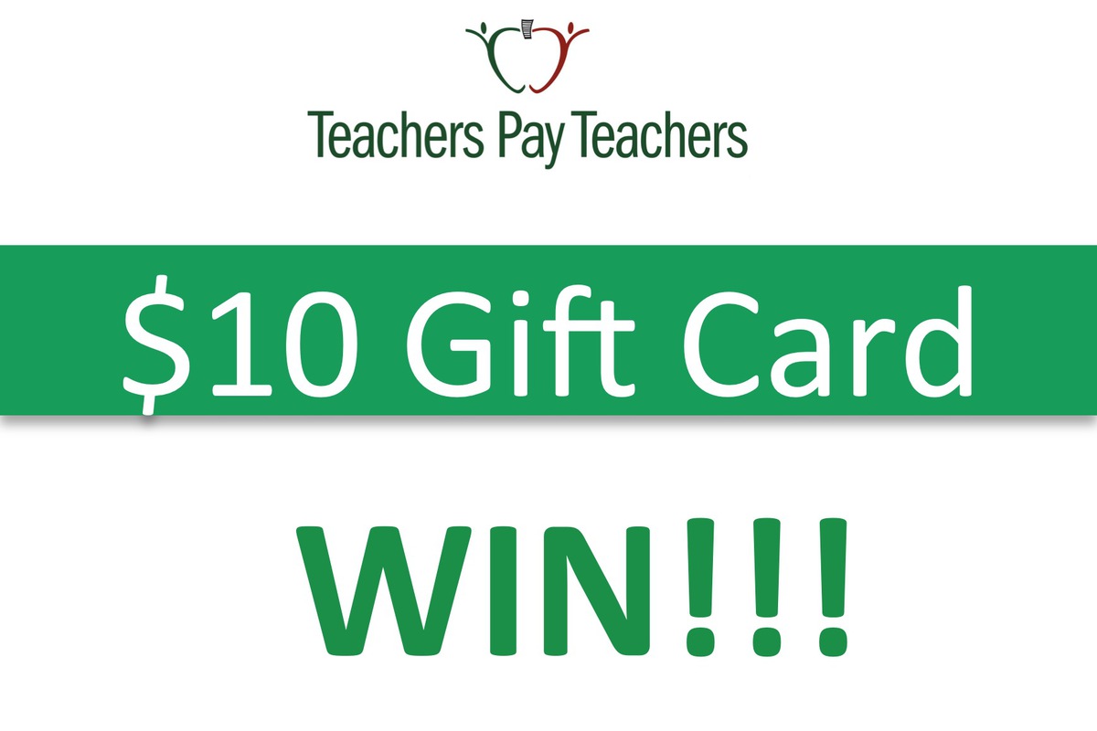 Win a TpT Gift Card