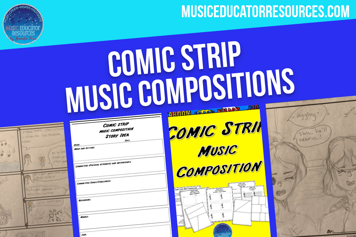 Comic Strip Music Composition