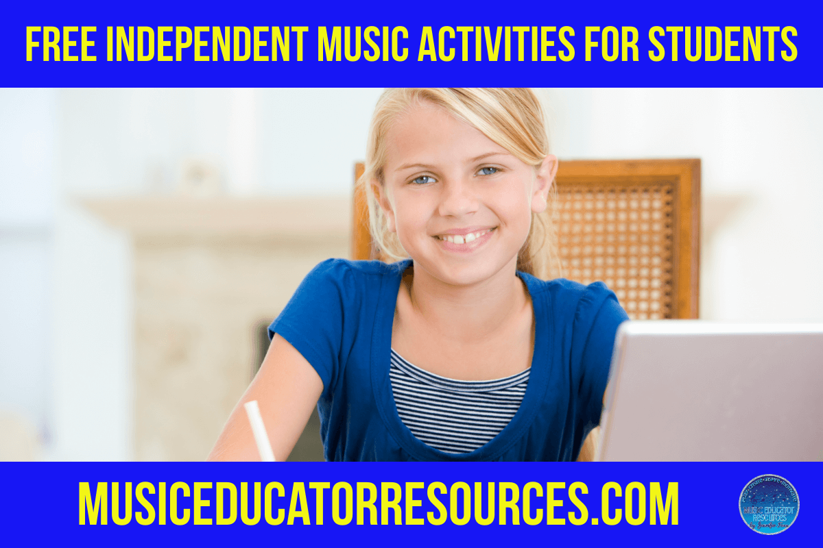 Free Independent Music Activities for Students