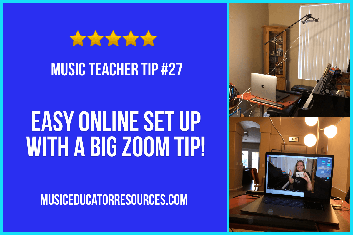 Easy Online Teaching Setup (Music Teacher Tip #27)