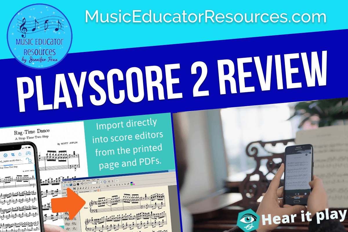 two low-cost apps for scanning sheet music: 'PlayScore 2' & 'Sheet