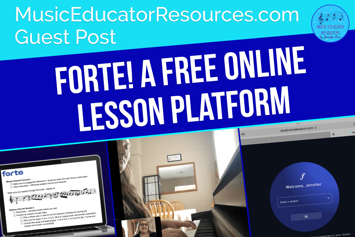 Forte! A free online lesson platform